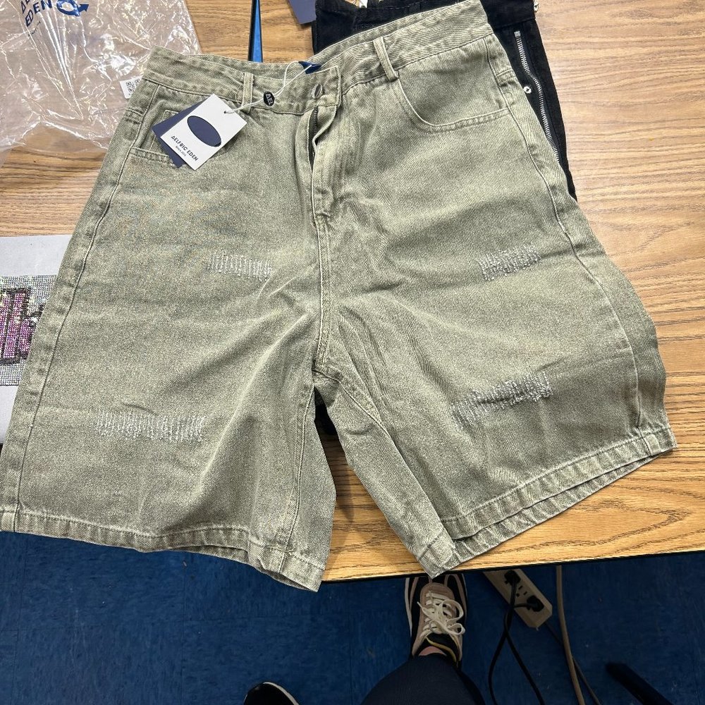 Aelfric Eden Men's Light Green Shorts